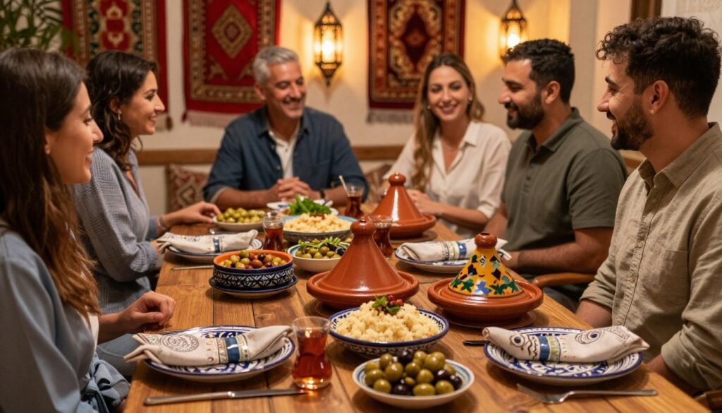 Moroccan dinner party planning