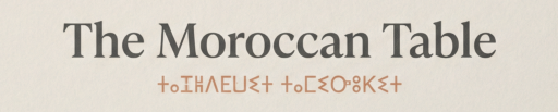 The Moroccan Table